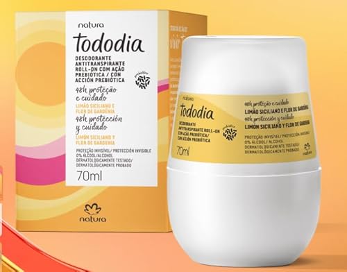 Desodorante Rollon Tododia Limão Siciliano e Flor de Gardênia