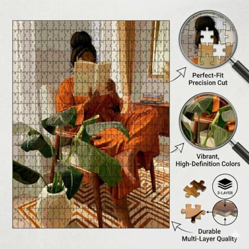 Puzzle artístico moderno 1000 piezas 18x24 18+ años miniatura 4