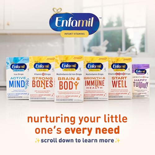 Enfamil Tri-Vi-Sol Infant Multivitamin Drops, Baby Vitamins, 50mL - image 5