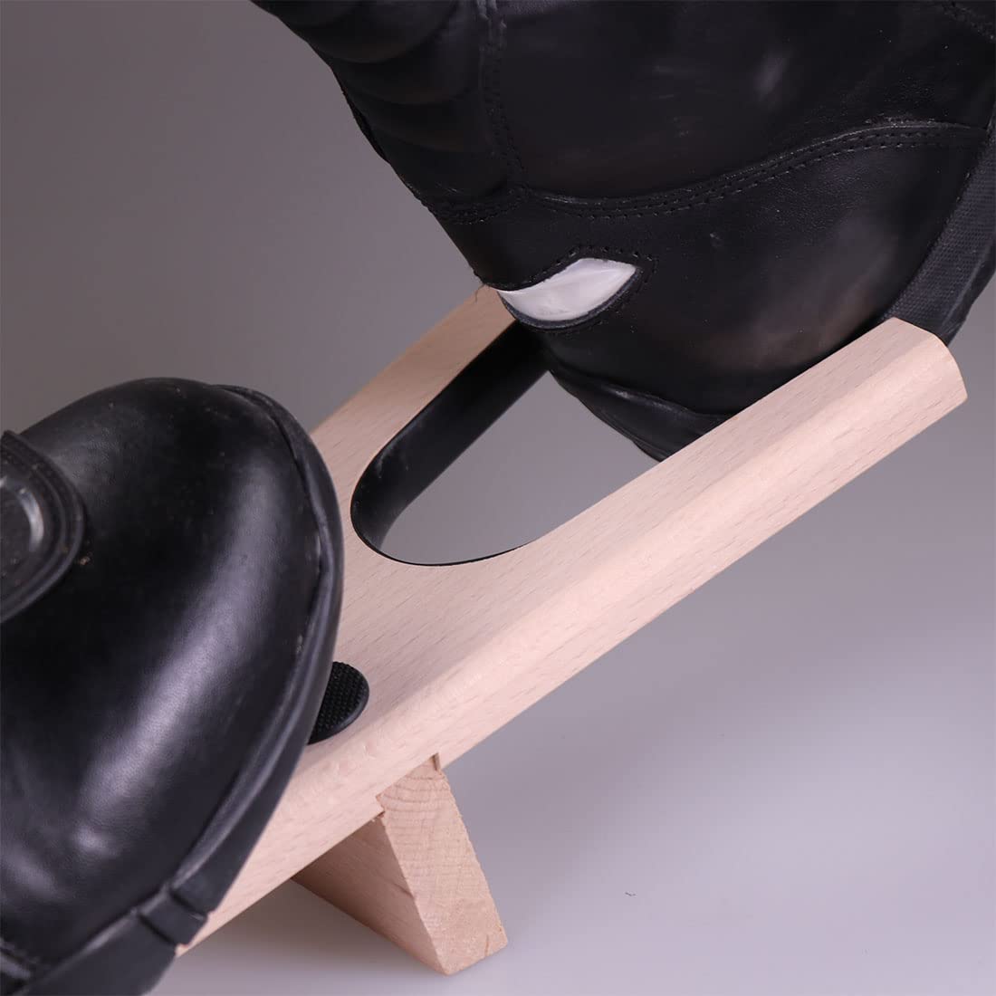 Stivali in legno di faggio – Estrattore per stivali con piedini in gomma antiscivolo facilita la rimozione e funge da super aiuto quotidiano, estrattore per stivali, aiuto per l'estrazione, per