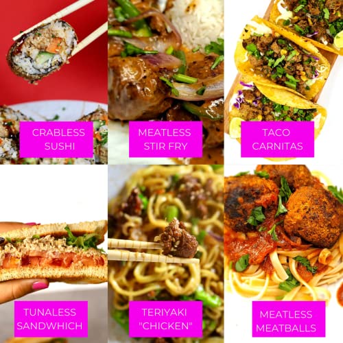 Cajú Love Vegan Cashew Fruit Meat, Low Calorie, Unseasoned Plant-Based Meat Alternative, Gluten, Soy, And Gmo Free, Excellent Source Of Fiber (200 G, 4 Pack) #TOP4