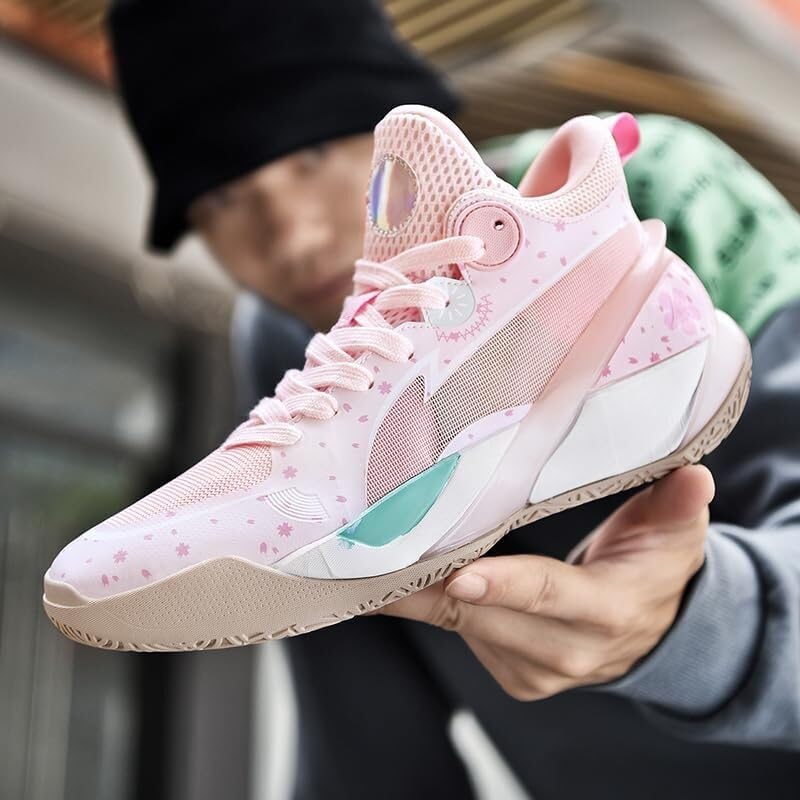 Zapatillas de baloncesto de malla con suela suave que absorbe impactos para entrenamiento 2