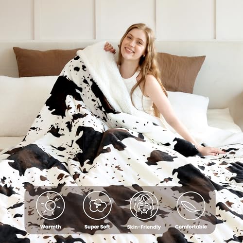 Image of Heated Blanket Full Blanket - Fast Heating Electric Blanket, Soft Flannel Heated Throw with 4 Time Settings,10 Heating Settings, Warm Gifts for Women & Mom & Grandma