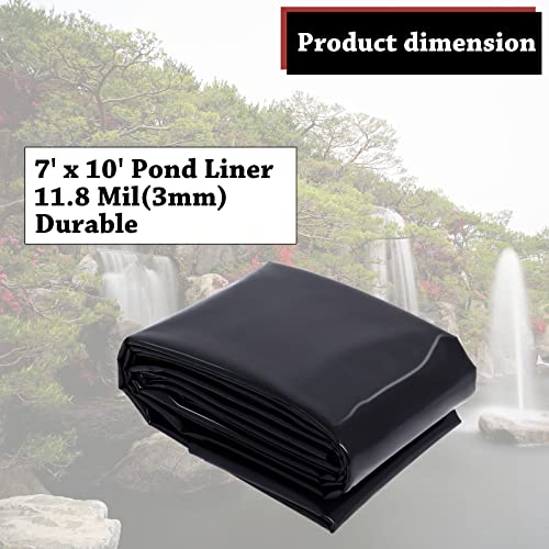 7Ft X 10Ft Pond Liner 15.6-Mil Durable Hdep Pond Skins For Koi Fish Ponds, Waterfall, Stream, Fountains, And Water Gardens Of Many Shapes #TOP1