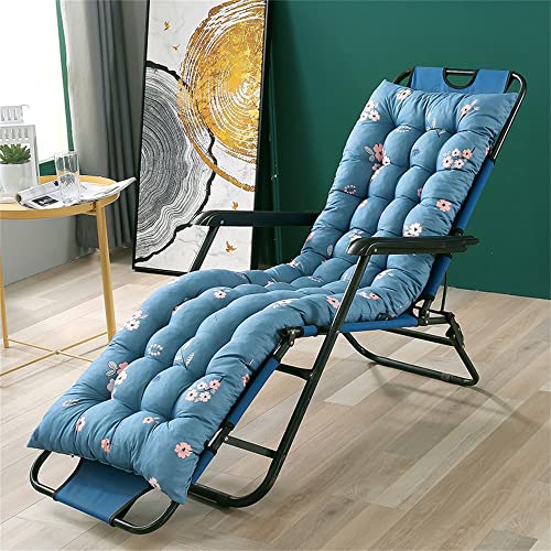 Morbuy Sunlounger Cushions Replacement with Top Cover Thick, Garden Bench Cushion Sunbed Rocking Chair Cushion for Indoor Outdoor Garden Patio (48 * 120cm,Plum)