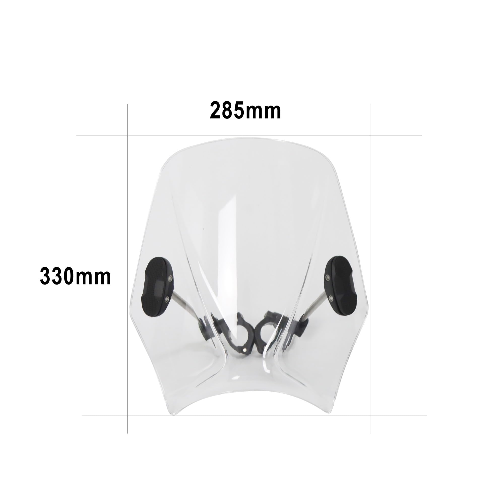 Parabrisas de Motocicleta para KEEWAY M502N/V 302 C/V-Cruise 125 para Keeway Superlight 125/150/200 Kit De Deflector Viento para Parabrisas Delantero Motocicleta