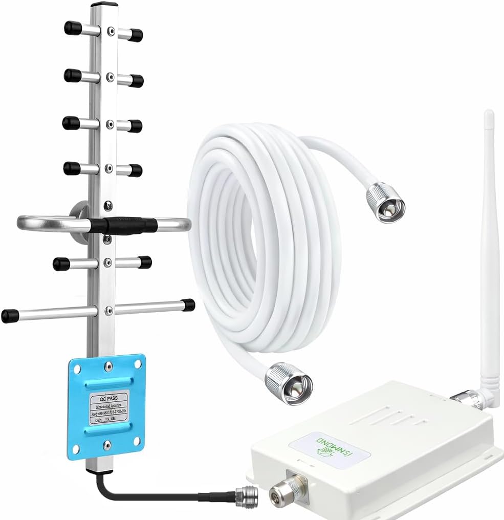 Verizon Cell Phone Signal Booster for Home – Boost 5G 4G LTE Band 13 Signal, Cellular Repeater Amplifier Up to 4000 Sq Ft Coverage, FCC Approved