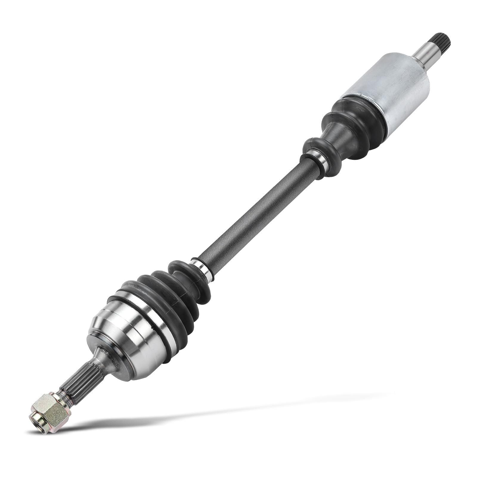 Frankberg Eje motriz Eje de transmisión Caja de cambios manual Eje delantero Izquierda sin ABS-Ring Compatible con Saxo S0 S1 106 II 1A 1C Replace# 32721Q