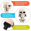 Skull Car Scents Air Fresheners Vent Clips Cool Sugar Skull Gifts Interior Accessories for Women Men Skeleton Decor Car Perfume Halloween Decorations Funny Automotive Stuff Gothic Gifts for Dad Mum #1