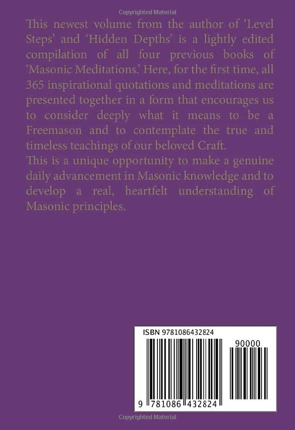 365 Level Steps: Masonic Meditations for Every Day of the Year