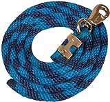 Mustang Colorful Poly Lead Rope, Bull Snap