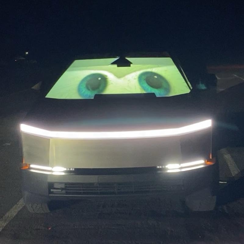 Image of Pranos Hologlass- Car Window Display System (Front Windshield, Media Player)