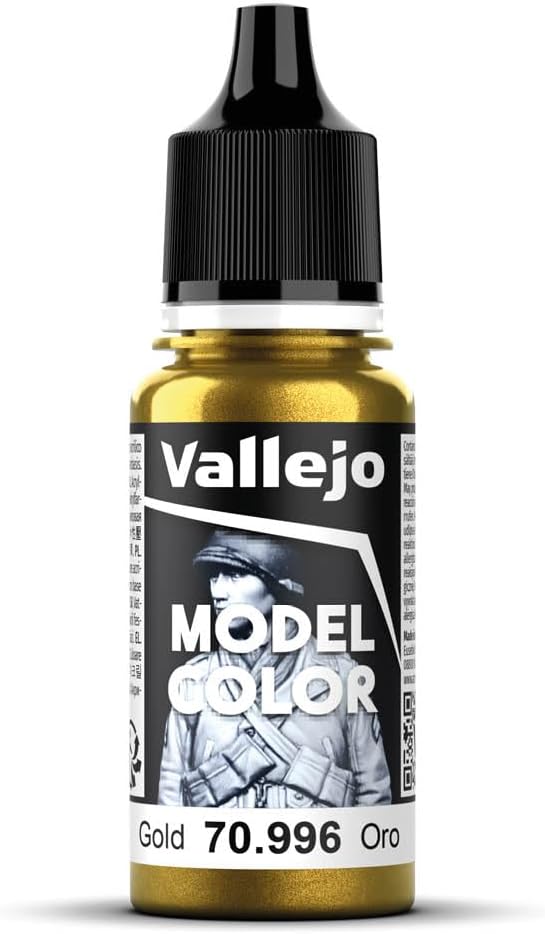 Model Color Acrylic Paint, US Field Drab, 18 ml, Self-Leveling, BSL System for Modeling and Miniatures, Matte Finish