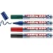 Produktbild edding 250 Whiteboardmarker - bunte Farben - 4 Whiteboard Stifte - Rundspitze 1,5-3 mm - Boardmarker abwischbar - für Whiteboard, Flipchart, Magnettafel, Memoboard - Sketchnotes - nachfüllbar