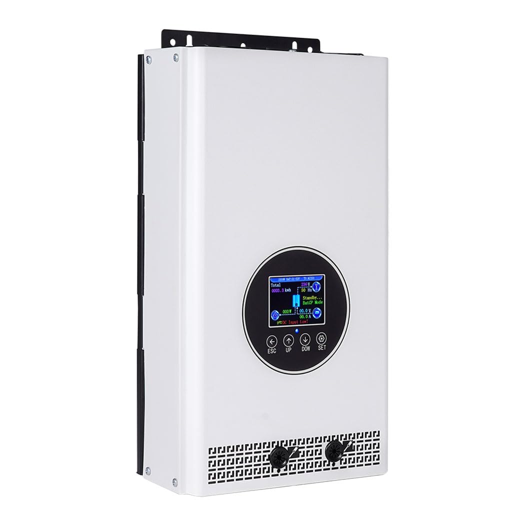 Grid Tie Inverter 2000W Power Limiter LCD Display DC55-90V Solar Input AC230V Pure Sine Wave Output RS485 Power Zero Export