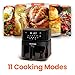 Nutricook Air Fryer 3 Vision, 6qt Large Airfryer, 12 Preset Functions, Air Fry, Roast, Bake, Dehydrate, Reheat and More, Quiet, Non-Stick, Easy to Clean, Black