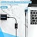 FARSENSE USB C to DC Adapter,Barrel PD Trigger Cable(3.3ft) with 10 Connector Tips,USB to DC Power Cable can Switch Voltage by Pressing The Key,Support LED Display Voltage