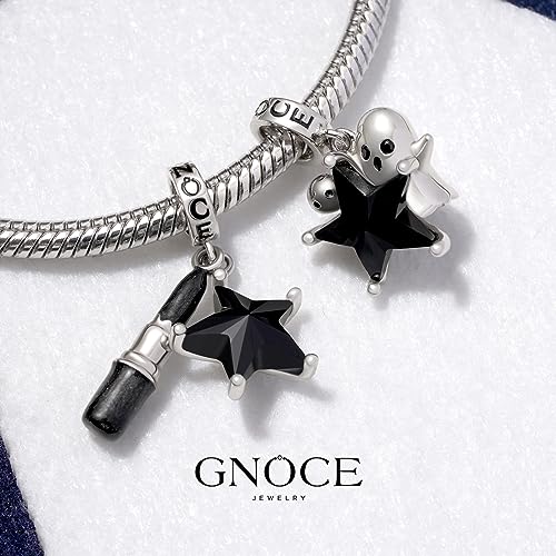 Image of GNOCE Halloween Charm Bracelet Fit Pandora Beads for Women Gift