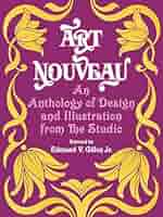 ART NOUVEAU DOVER PICTURA CD-ROM付き Art Nouveau Motifs CD-ROM and Book (Dover Electronic Clip
