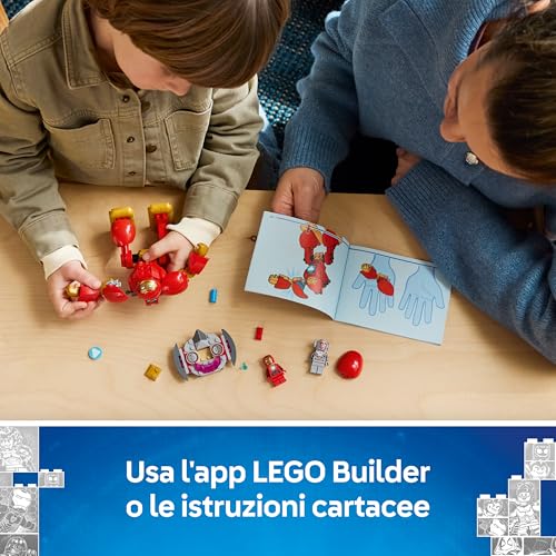 | Marvel Ultron vs. Iron Man - Giocattolo da Supereroi con Action Figure Mech e 2 Minifigure - Regalo per Bambini da 4 Anni in su e per i Fan dello Show Iron Man e i Suoi Fantastici Amici - 11209 - Lego - Immagine 4