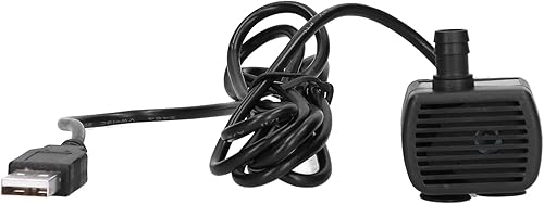 Miniatura 7 de Mini bomba sumergible 1220 230LH bomba de estanque sin escobillas con ventosa enchufe USB DC 12V bomba de fuente