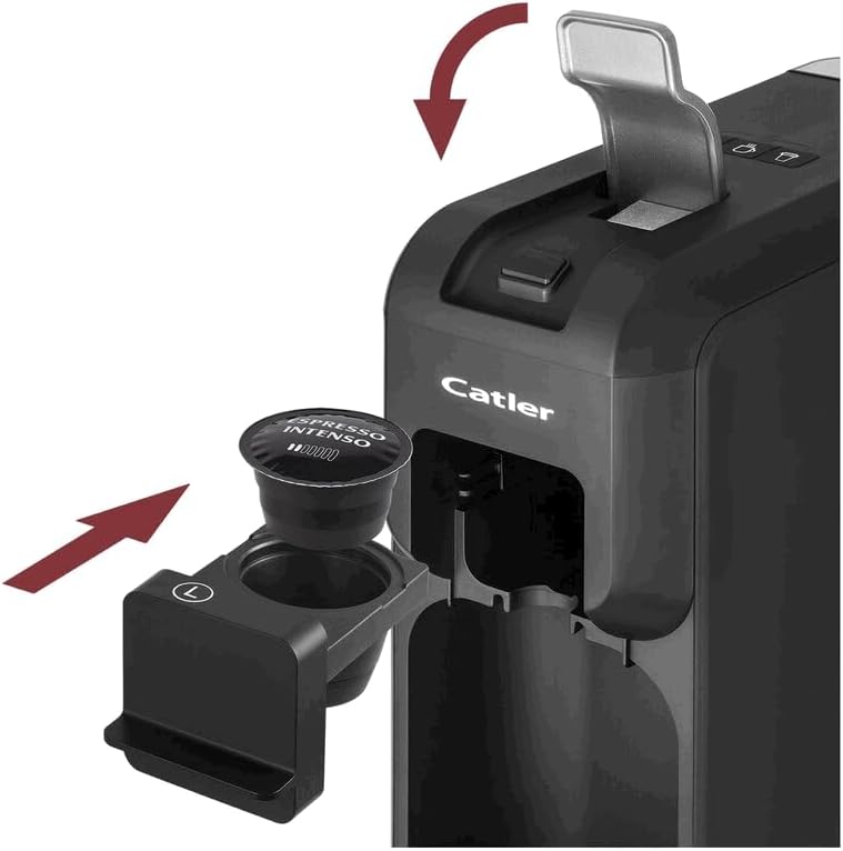 Catler ES 721 Automatic Espresso Machine, back view