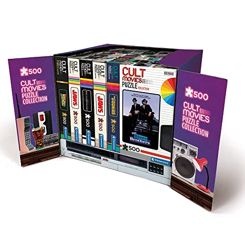 Clementoni 80396 Exhibitor 18 Puzzles 500 pcs Cult Movies
