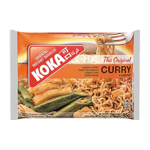 Image of KOKA Instant Noodles - Curry Flavour (85 gm x Pack of 5) inch(HALAL Certified) inch