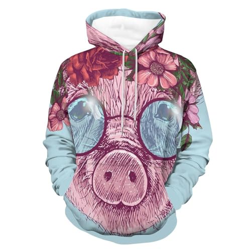Sweat à capuche cochon pour ne plus choisir entre confort et originalité