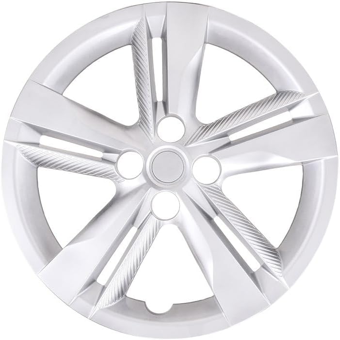 Coast to Coast 16" Black or Silver Snap-On Wheel Covers fits Nissan Kicks S (2018-2024) - IWC55216 (Silver)