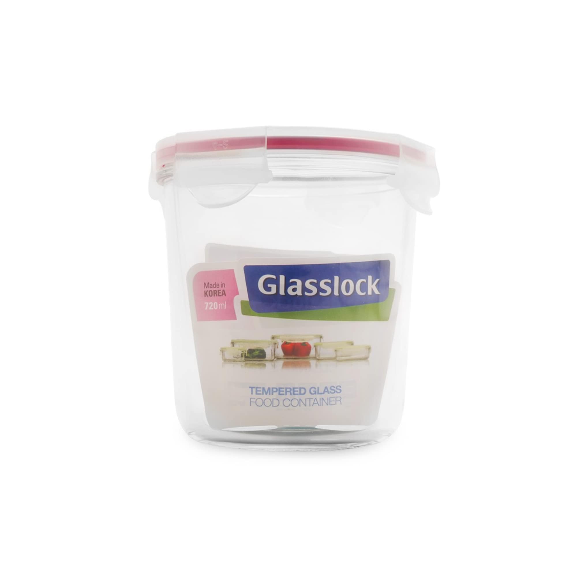 Glasslock Glass Food Container, Clear, Mccd072