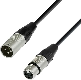 Adam Hall 4 Star Series 1.5m Rean XLR Female to XLR Male Microphone Cable