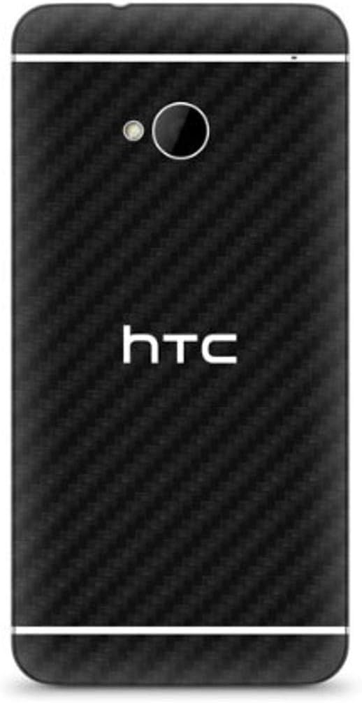 SLICKWRAPSCarbon Fiber Case for HTC One - Retail Packaging - Black