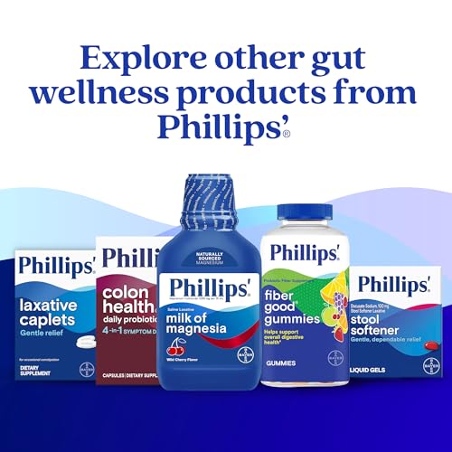 Image of Phillips' Laxative Easy-To-Swallow Caplets, 55 Count