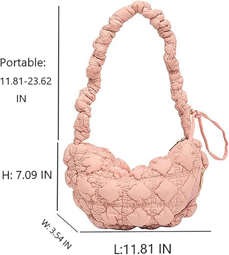 Miniatura 4 de Tote - Bolso de mano esponjoso con burbujas para mujer, bolsa acolchada y esponjosa para el hombro