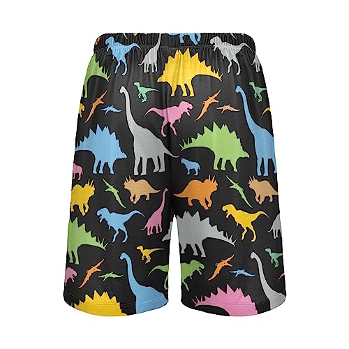 J JOYSAY Tie Dye Pajama shorts Mens Lounge Sleep Shorts Straight-Fit Men Pajama Bottoms with Drawstring Pockets3