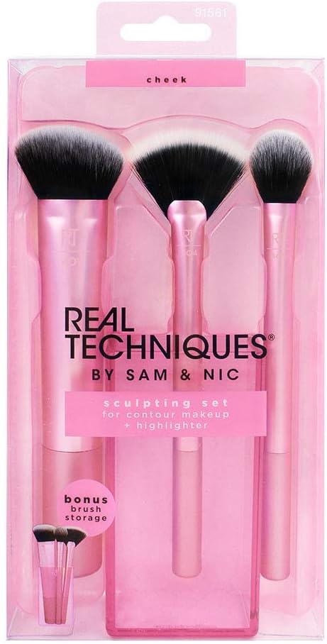 Sculpting make-up brush set