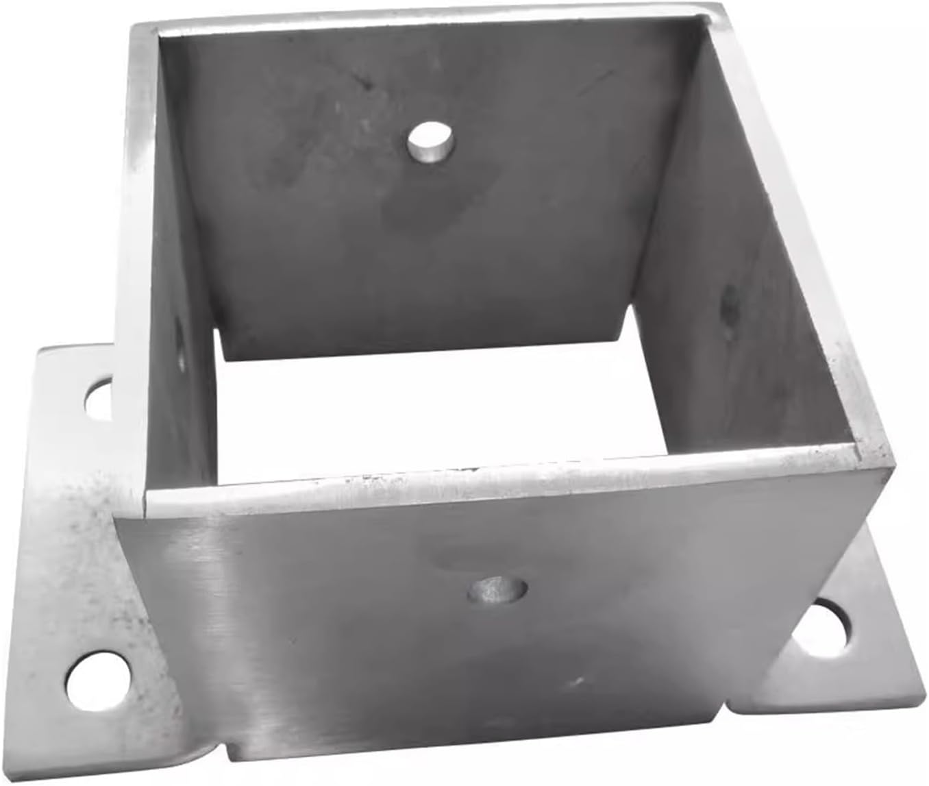 ZAQYCM Stainless Steel Post Base 2x2 3x3 4x4 5x5 6x6 7x7 8x8 Inch, Heavy Duty Post Bracket for Concrete/Wood Deck/Pergola/Mailbox, Railing Post Anchors Square (Size : 140x140 mm (5.5x5.5 in))