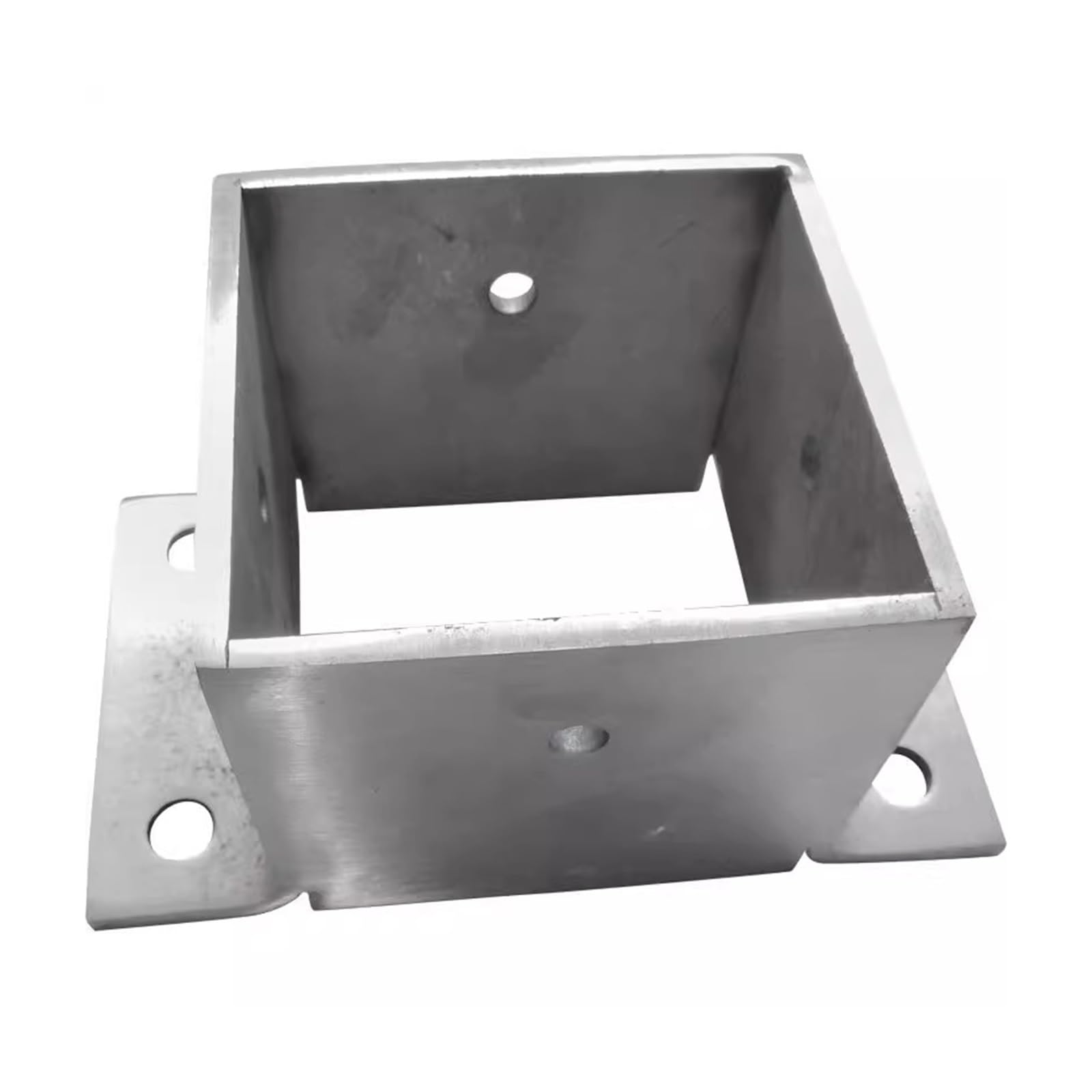 Soporte para poste, base para postes de madera Base De Poste De Acero Inoxidable 2x2 3x3 4x4 5x5 6x6 7x7 8x8 Pulgadas, Resistente Soporte De Poste Para Hormigón/ Cubierta De Madera/ Pérgola/ Buzón ( S
