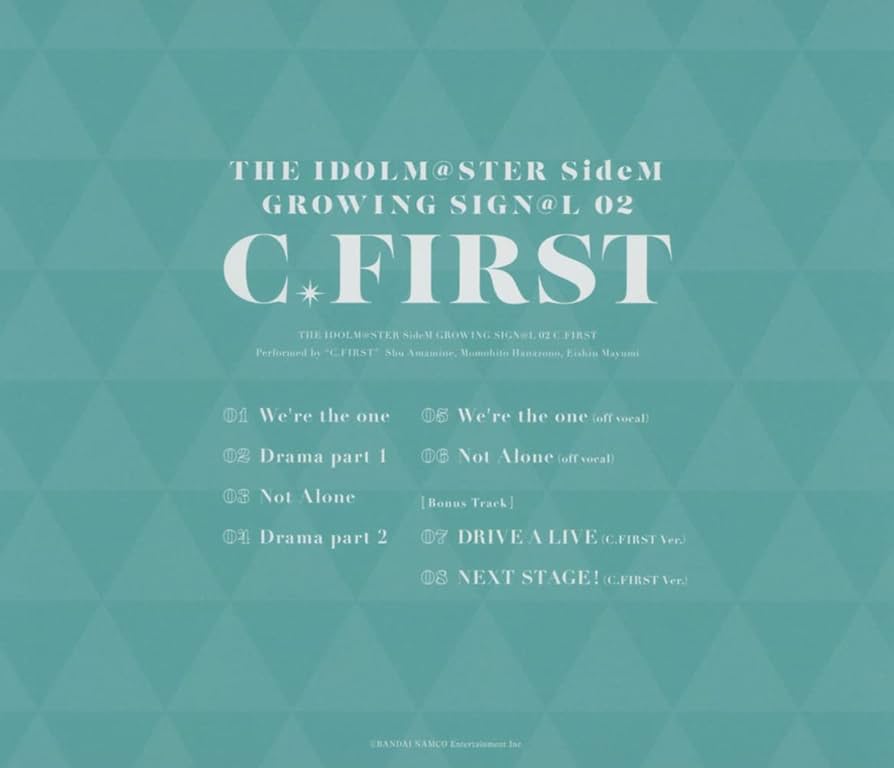 Amazon | THE IDOLM@STER SideM GROWING SIGN@L 02 C.FIRST | C