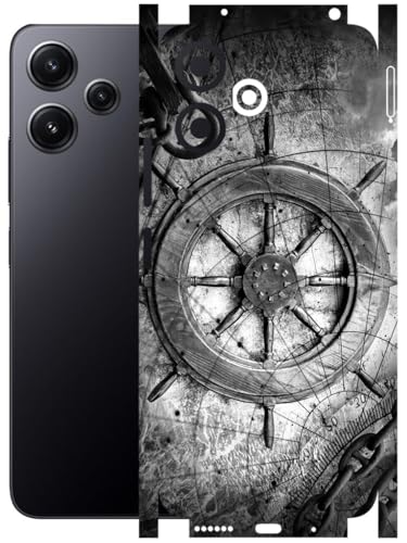 Image of AtOdds - Full Body Back Screen Guard Protector Film - Lamination Wrap Skin Sticker Compatible with Poco M6 PRO (5G) | Scratchproof Matte Finish (Voyage)