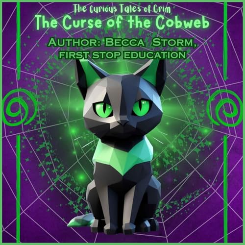 『The Curious Tales of Grim, Book 2: The Curse of the Cobweb』のカバーアート