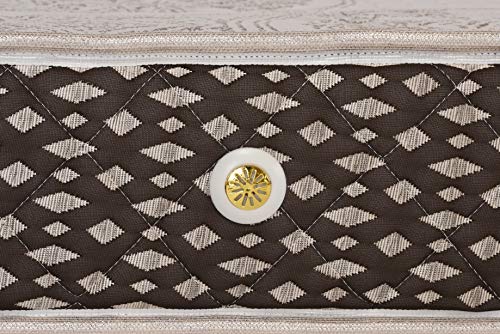 Image of SLEEPSPA BY COIRFIT ORGANICA Natural 8 Inch Single Size Grey Latex Foam Mattress (78X30) inches - Heavy Duty Breathable Quilted Knited Fabric Bed Mattress for Bed Room & Guest Room | 7 Year Warranty