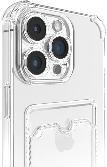 Hocase for iPhone 11 Case, with Card Holder Slim Soft TPU + Reinforced Corner Protection Lightweight Shockproof Protective Phone Case for iPhone 11 6.1 2019 - Green