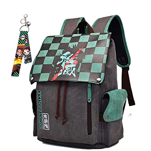 Anime Backpack,3D Print Bookbag Schoolbag Daypack,Large Capacity Travel Bag For Teen Girls Boys Fans Students…