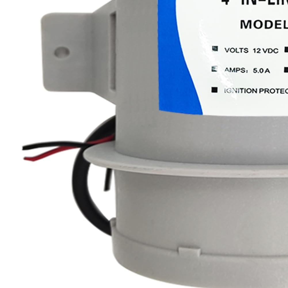 Ventilateurs de 4 Pouces pour Cale de Bateau, Ventilateur de Refroidissement, Ventilation de Cabine Marine 12 V, Camping-Car et Accessoires Marins