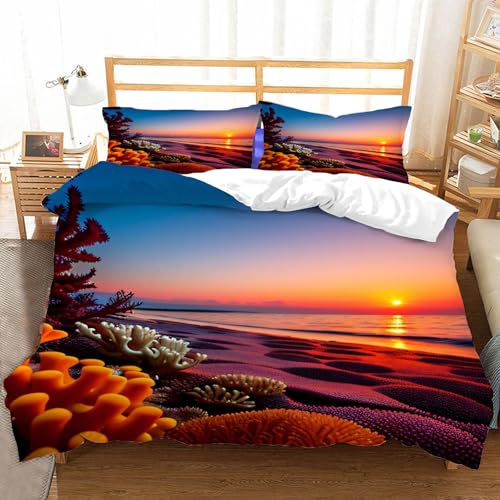 Funda Nordica Cama 90 Amanecer 3D Fundas