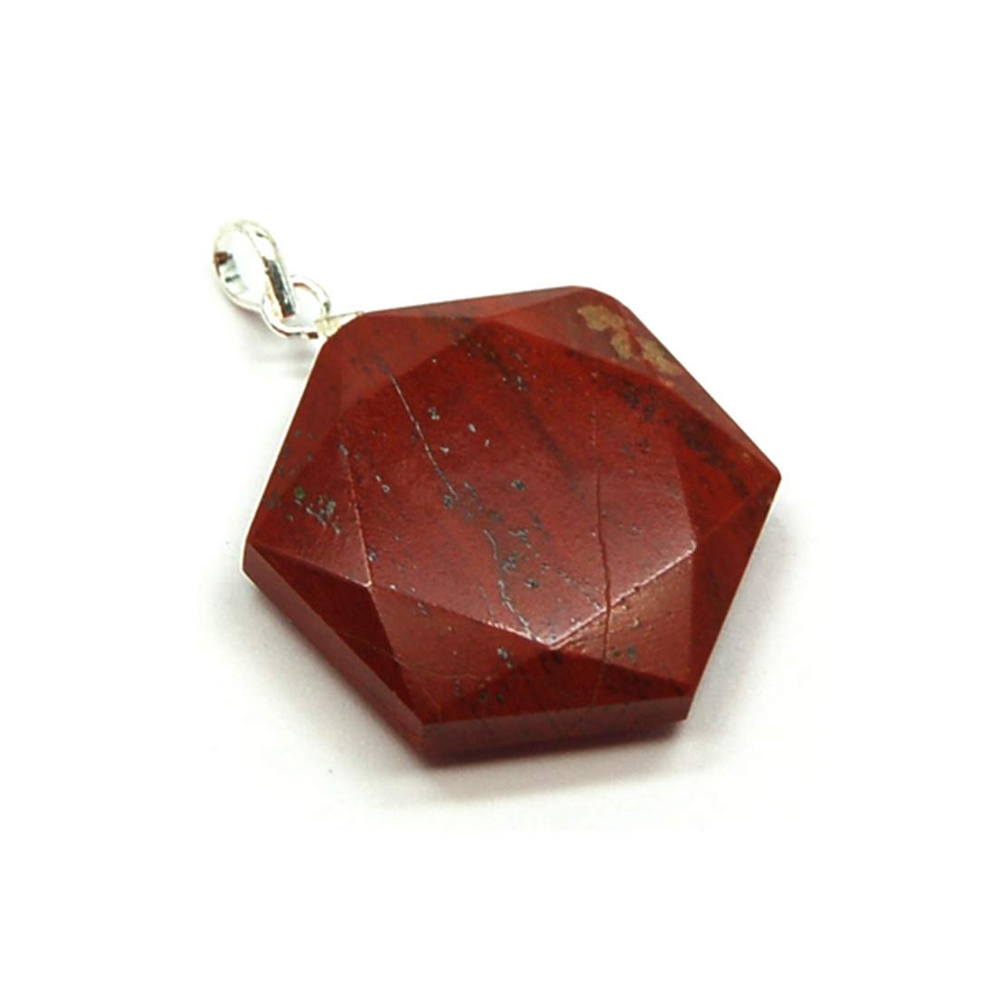 Natural Red Jasper Star of David Sacred Geometry Crystal Pendant for Men and Women-image-40