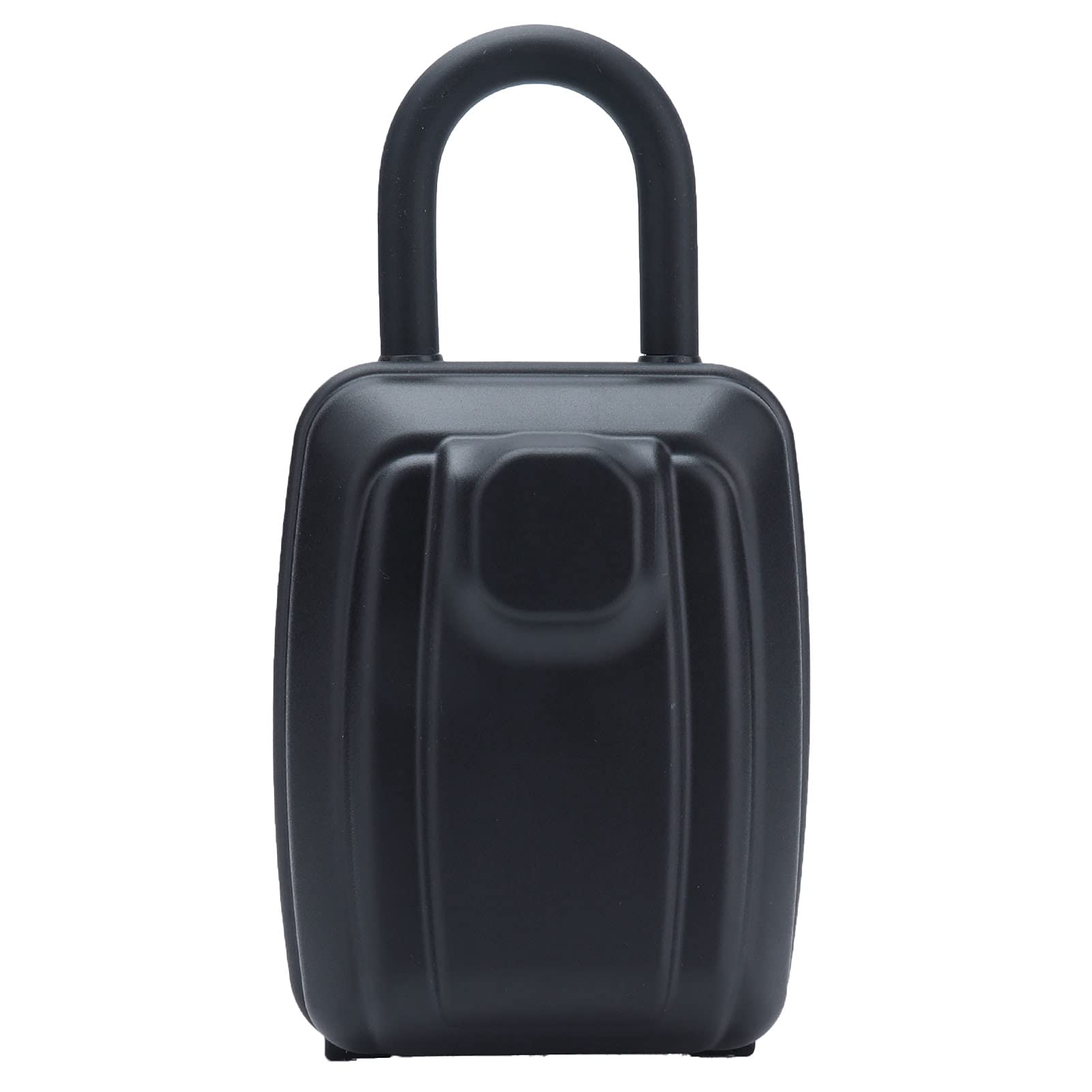 Key Lock Box, Lockbox for Keys Outdoor Large Internal Cavit Combination Lock Box with Hook Aluminum Alloy 4 Digit Combination Lock Box for House Key Gray