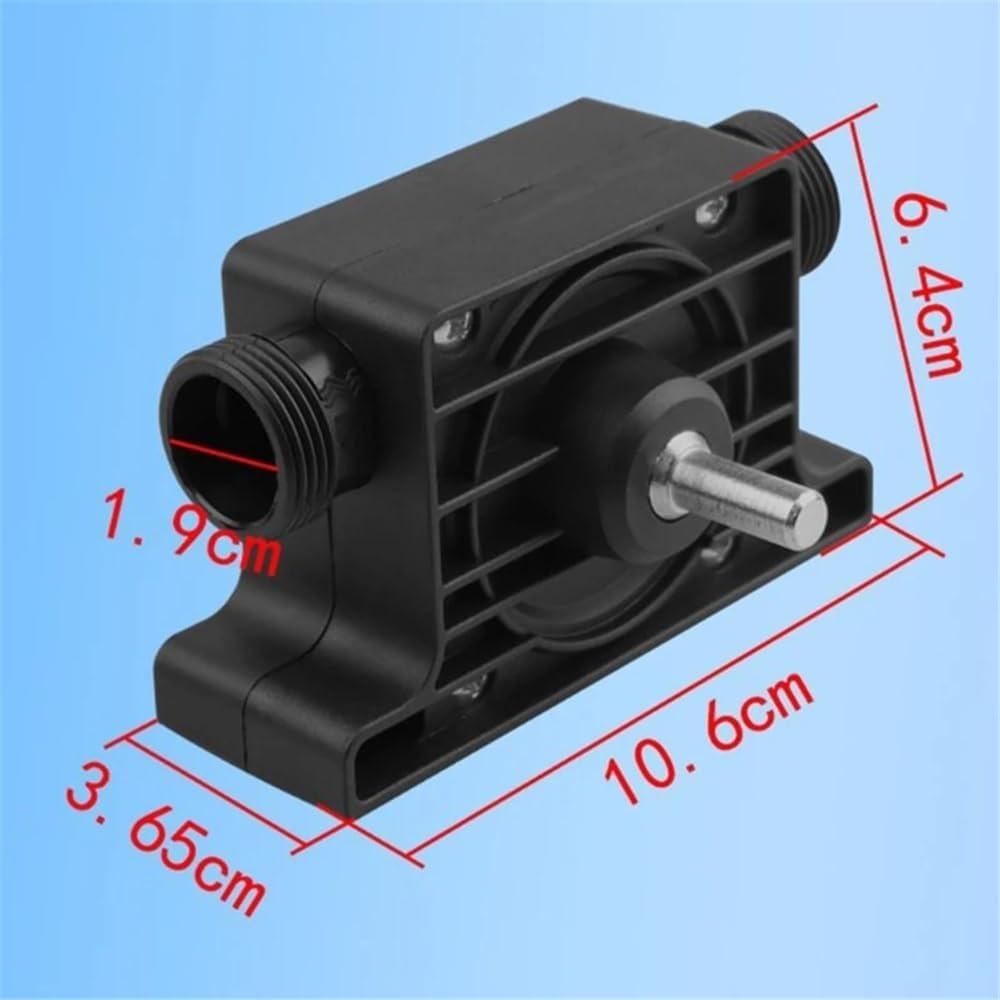 Water Pumps, Parts & Accessories Portable Hand Electric Drill Water Pump Large Flow Oil Fluid Transfer Pumps Heavy Duty Home Garden(Yellow)